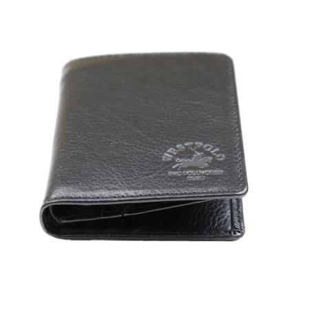 Мъжки кожен портфейл черен 1900