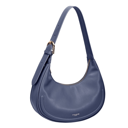 Дамска елегантна чанта тъмно синя CM7244F David Jones