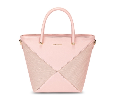 Дамска елегантна чанта розова CM7534 David Jones