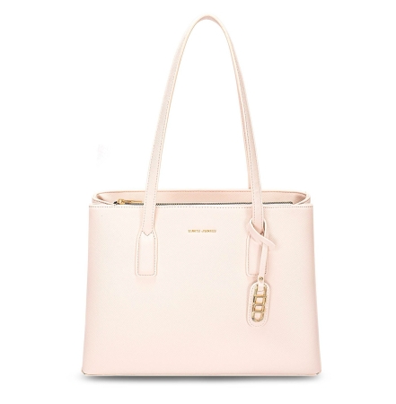 Дамска елегантна чанта пудра CM7468 David Jones