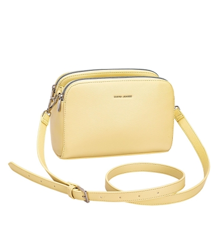 Дамска чанта през рамо жълта CM6793A David Jones