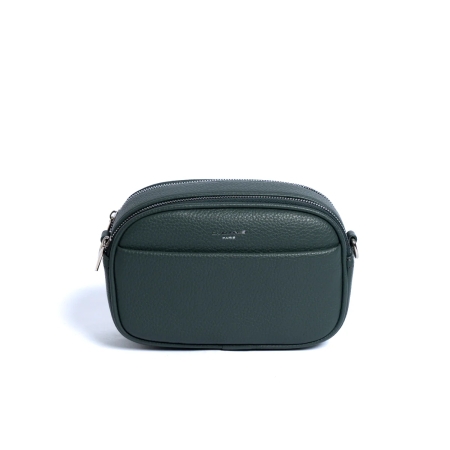 Дамска чанта през рамо тъмно зелена CM6920A David Jones