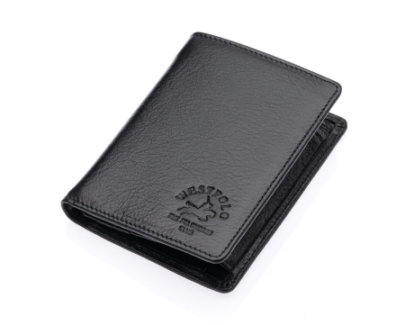 Мъжки кожен портфейл черен 1905