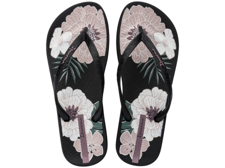 Дамски джапанки в черно и цветове 83611/BD535 Ipanema