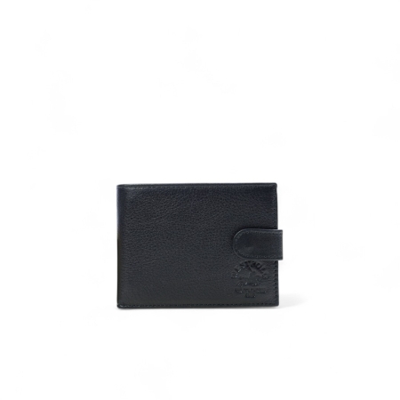 Мъжки кожен портфейл черен 55P