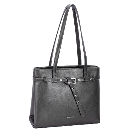 Дамска елегантна чанта черна CM7760 David Jones