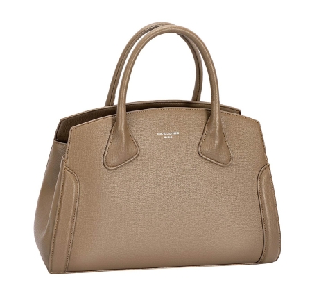 Дамска елегантна чанта тауп CM7862 David Jones