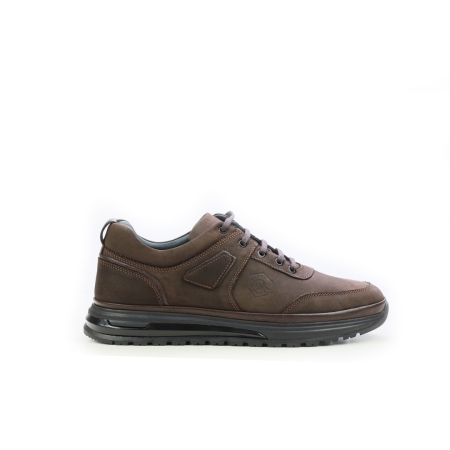 Мъжки спортни обувки от естествен набук кафяви 369-36-27