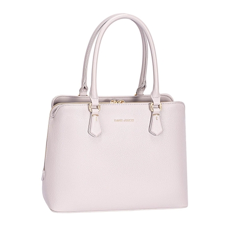 Дамска елегантна чанта светло лилава CM7648-1 David Jones