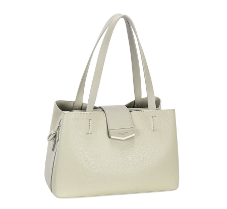 Дамска елегантна чанта светло зелена CM8304 David Jones