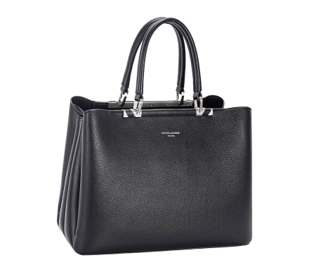 Дамска елегантна чанта черна CM8401 David Jones
