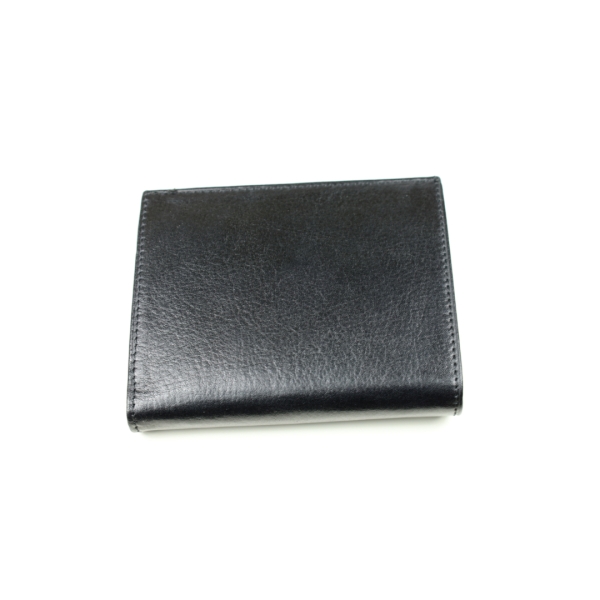 Мъжки кожен портфейл черен 02