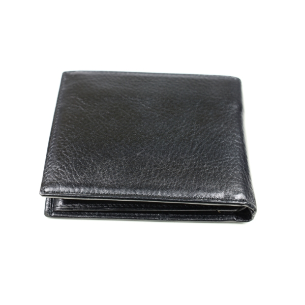 Мъжки кожен портфейл черен 1722