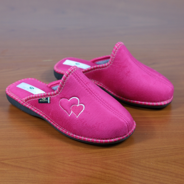 Дамски домашни пантофи циклама 20-101