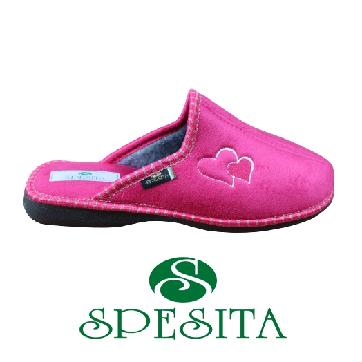 Дамски домашни пантофи циклама 20-101