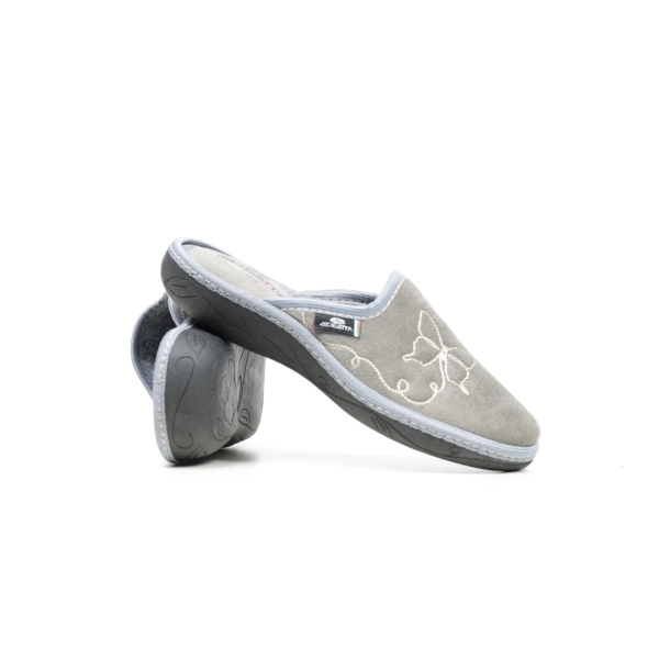 Дамски домашни пантофи сиви 2103