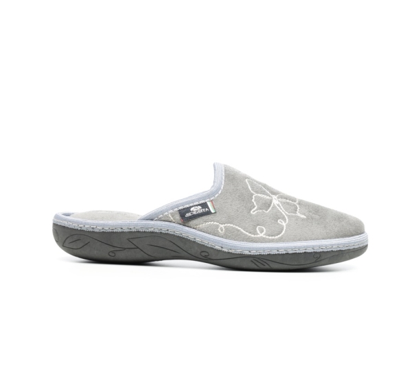 Дамски домашни пантофи сиви 2103