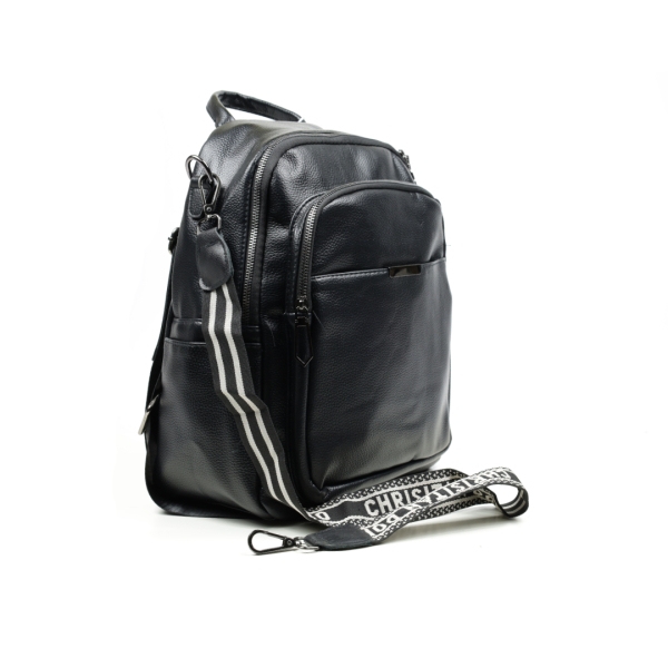 Дамска раница черна 3203-13