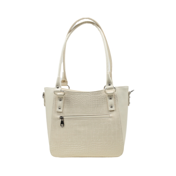 Дамска елегантна чанта бежова 2426