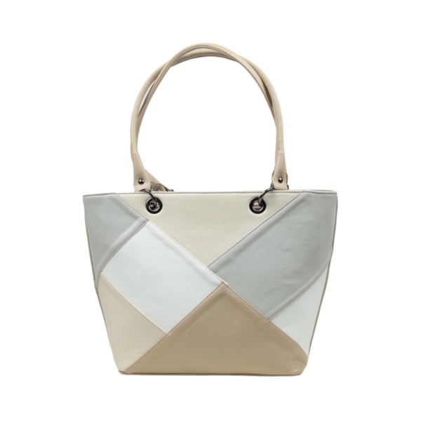 Дамска елегантна чанта бежова 2455