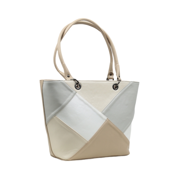 Дамска елегантна чанта бежова 2455