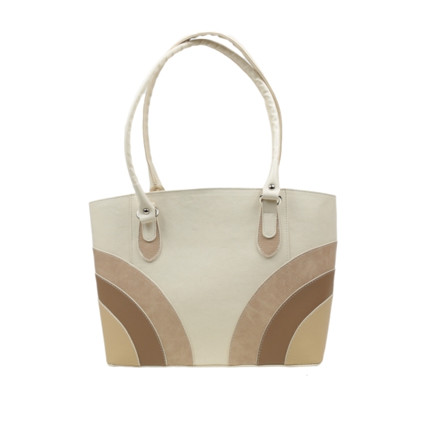 Дамска елегантна чанта бежова 2670