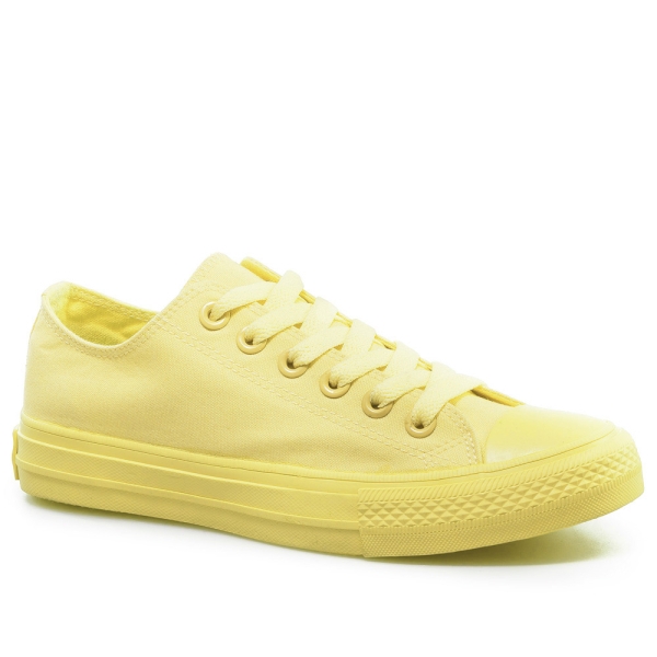 Дамски кецове жълти 30377-10