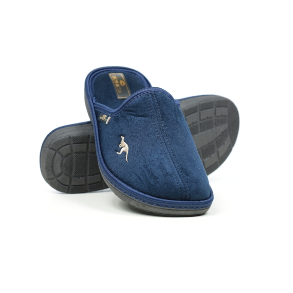 Мъжки домашни пантофи сини 20-121