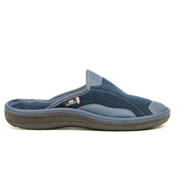 Мъжки домашни пантофи сини 308