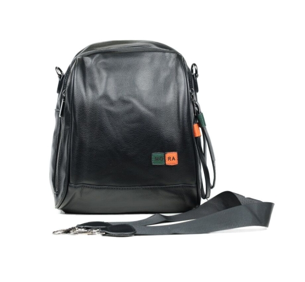 Дамска раница черна 8521-6