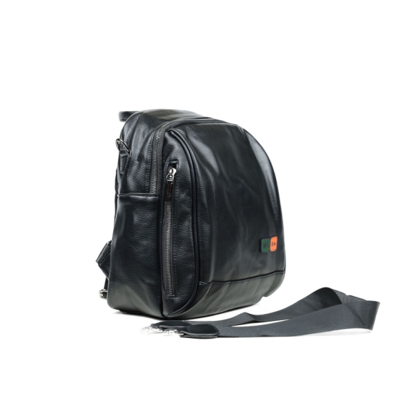 Дамска раница черна 8521-6