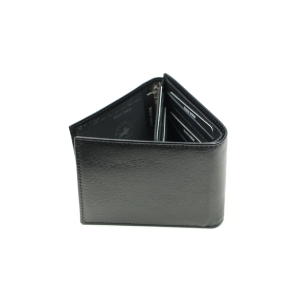 Мъжки кожен портфейл черен 63