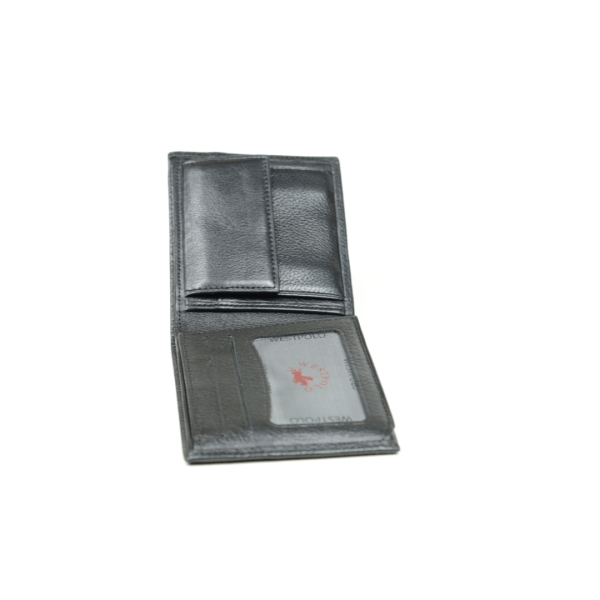 Мъжки кожен портфейл черен 32