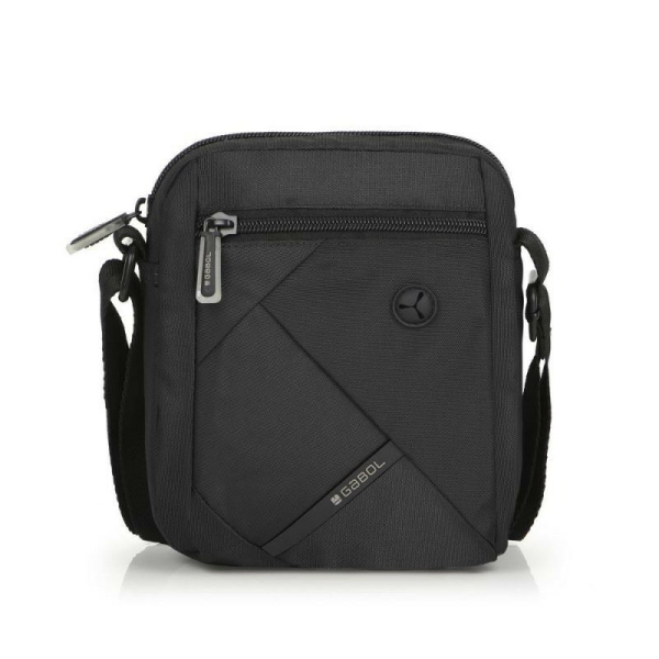 Мъжка чанта през рамо черна 54380301