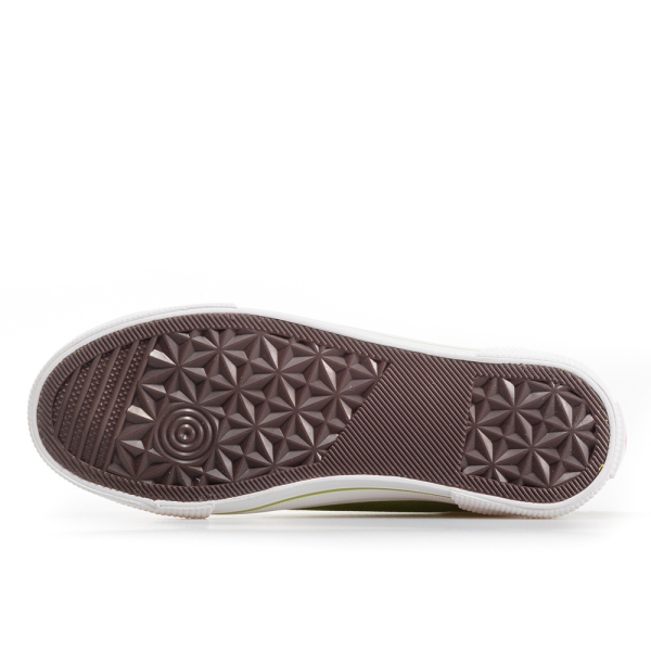 Модерни Дамски Обувки - Зелено и Бяло от Stil99