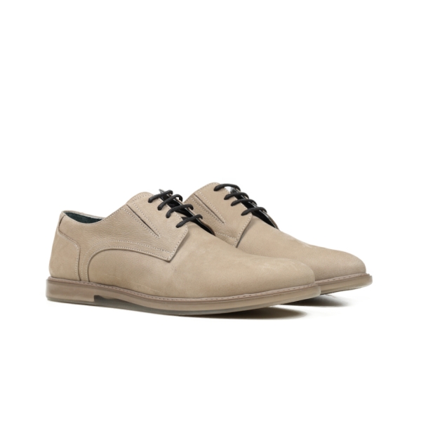 Мъжки ежедневни обувки от естествен набук бежови 1259