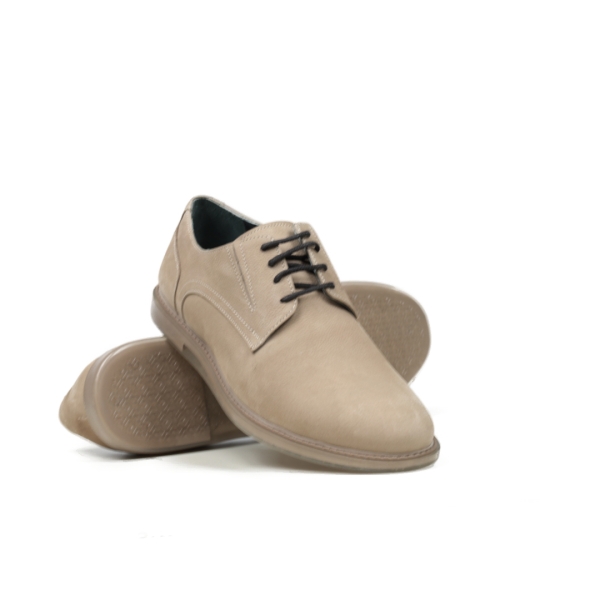 Мъжки ежедневни обувки от естествен набук бежови 1259