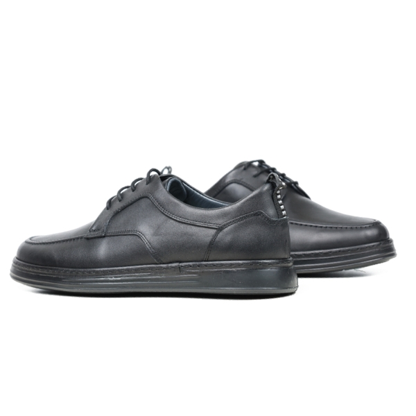 Мъжки ежедневни обувки от естествена кожа черни 1527