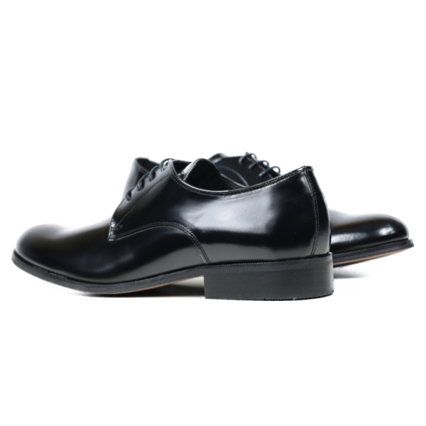 Мъжки елегантни обувки от естествена кожа черни 4930 Baerchi