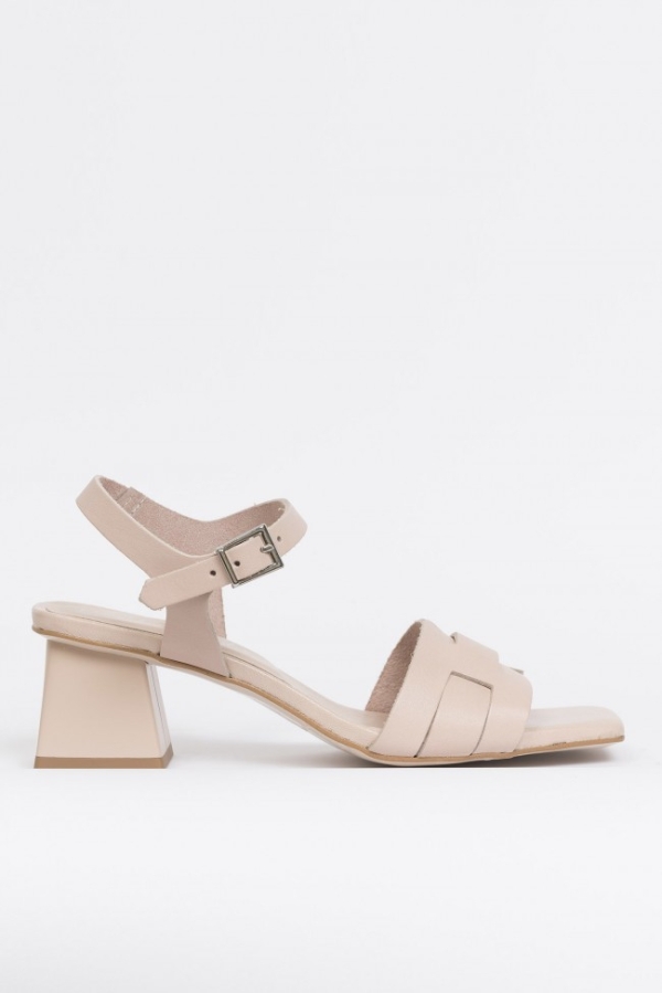 Дамски ежедневни сандали от естествена кожа в розово 5257 Oh my sandals