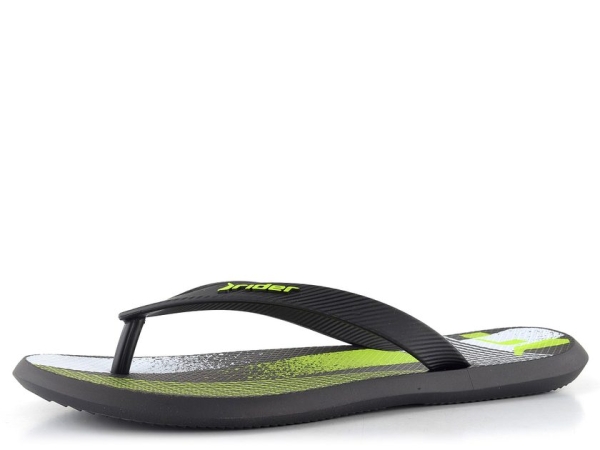 Мъжки джапанки в черно и зелено 83419/AH974 Rider