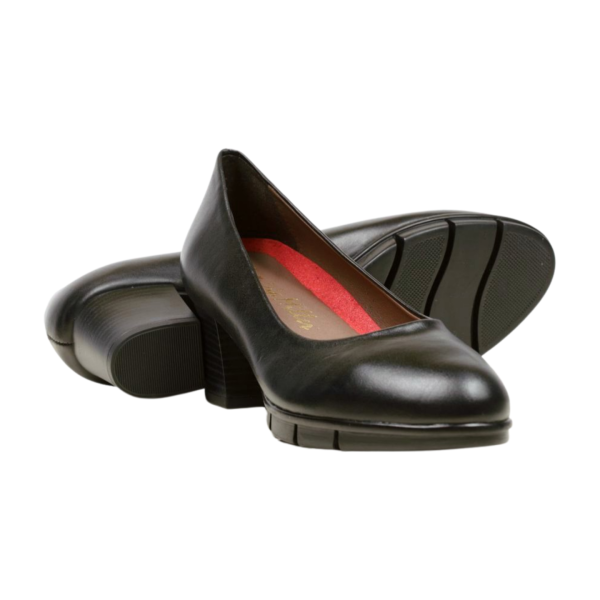 Дамски елегантни обувки от естествена кожа черни 5340 H-038 Patricia Miller