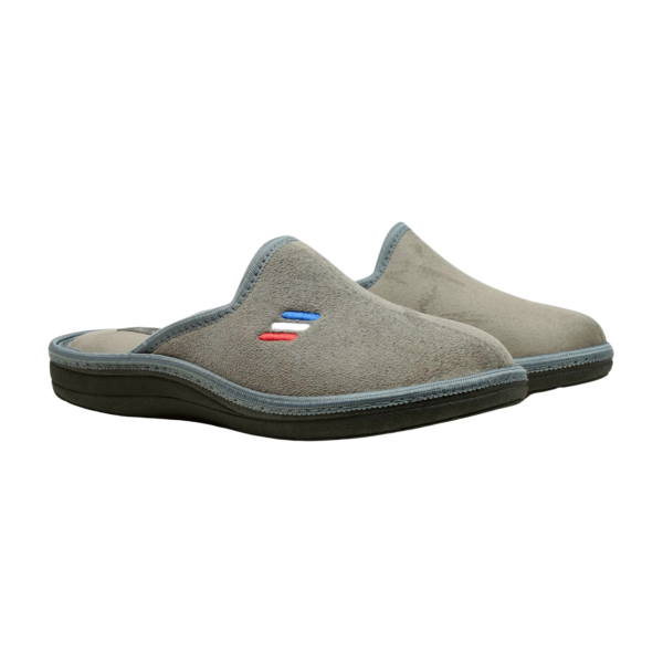 Мъжки домашни пантофи сиви 20-139