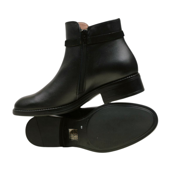 Дамски елегантни боти от естествена кожа черни 6185 H-294 Patricia Miller