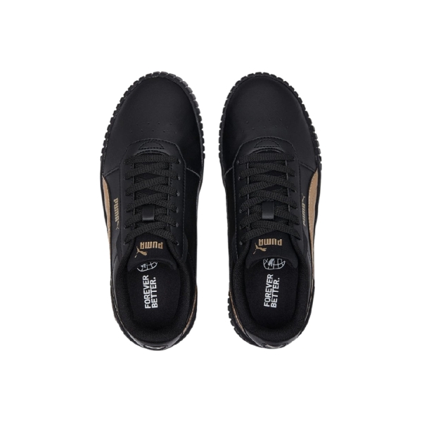 Дамски кецове PUMA черни 389387-01 Carina 2.0 Space Metallics