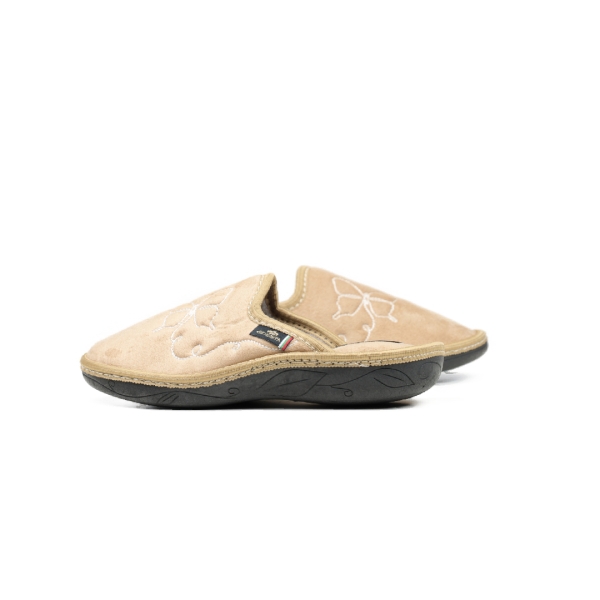 Дамски домашни пантофи бежови 2103