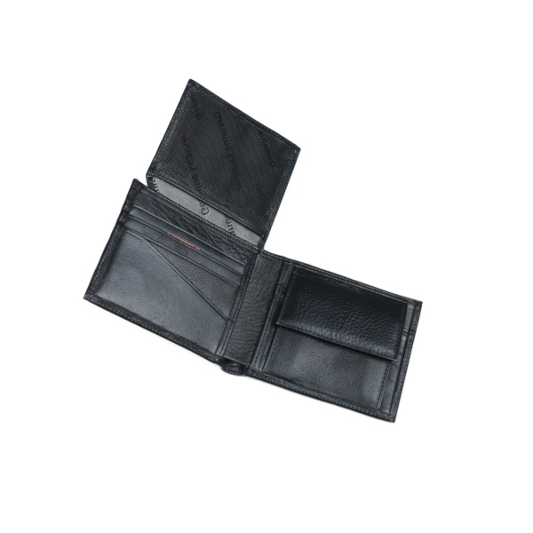 Мъжки кожен портфейл черен 35