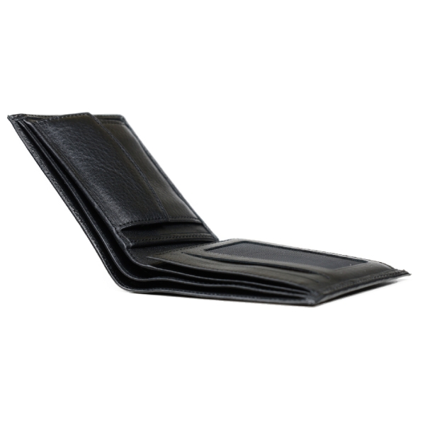 Мъжки кожен портфейл черен 248