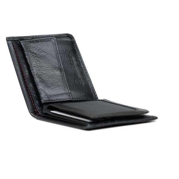 Мъжки кожен портфейл черен 1124