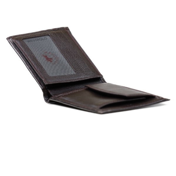 Мъжки кожен портфейл кафяв 248